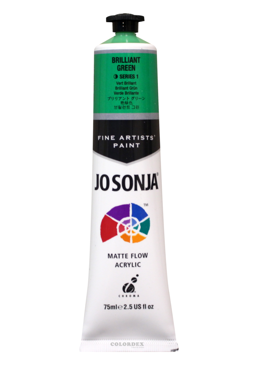 조소냐아크릴물감 75ml S1-103번 Brilliant Green(브릴런트그린)