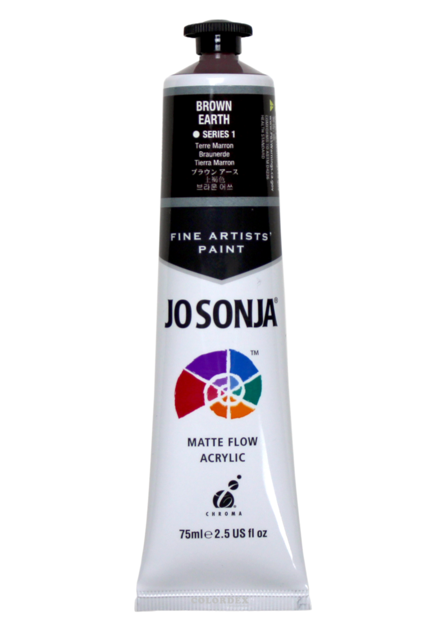 조소냐아크릴물감 75ml S1-104번 Brown Earth(브라운어쓰)