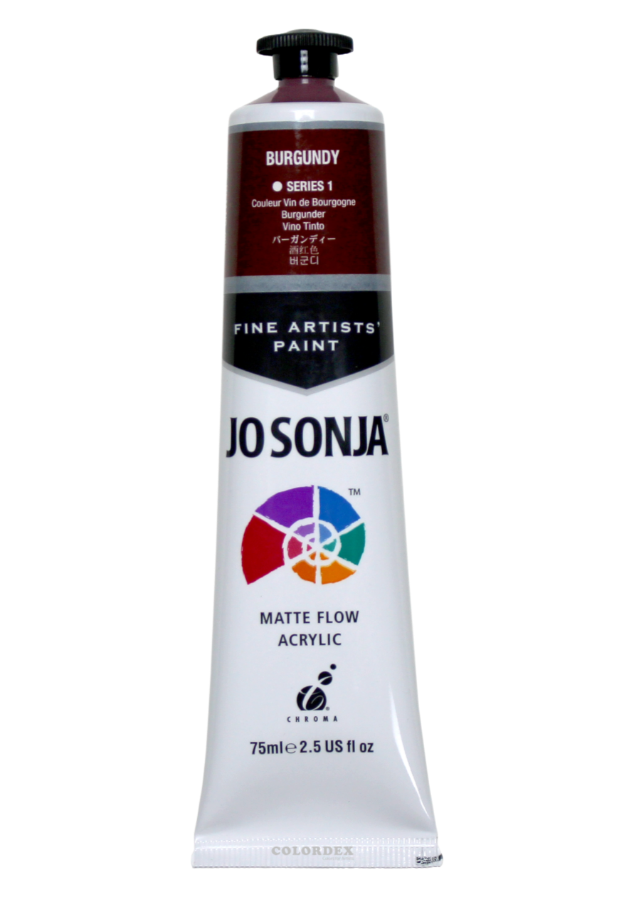 조소냐아크릴물감 75ml S1-105번 Burgundy(버건디)