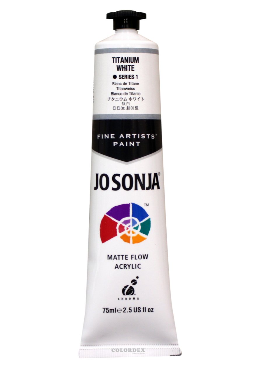 조소냐아크릴물감 75ml S1-109번 Titanium White 티타늄화이트