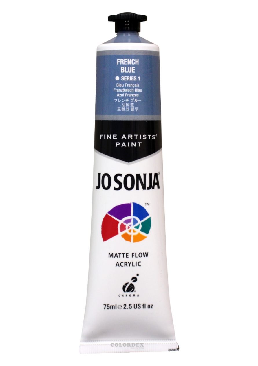 조소냐아크릴물감 75ml S1-111번 French Blue(프렌치블루)