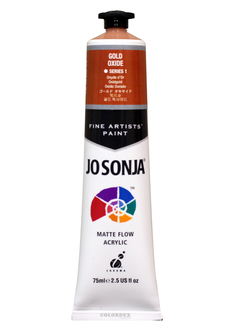 조소냐아크릴물감 75ml S1-112번 Gold Oxide 골드옥사이드