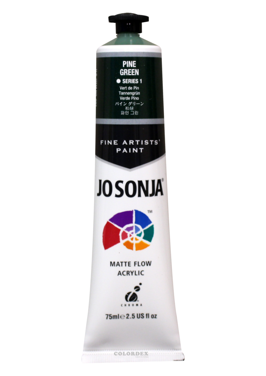 조소냐아크릴물감 75ml S1-122번 Pine Green 파인그린