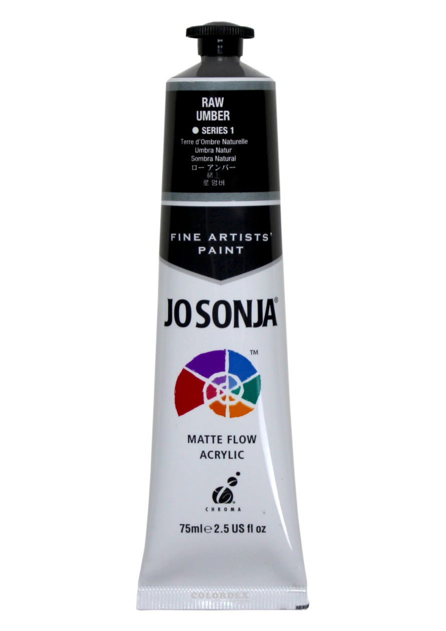 조소냐아크릴물감 75ml S1-128번 Raw Umber 로 엄버