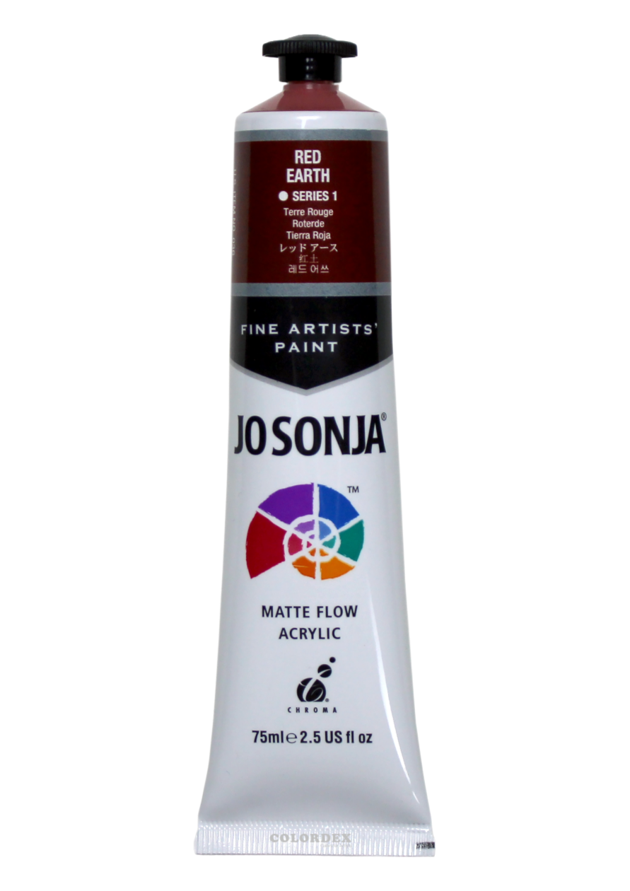 조소냐아크릴물감 75ml S1-129번 Red Earth 레드 어쓰