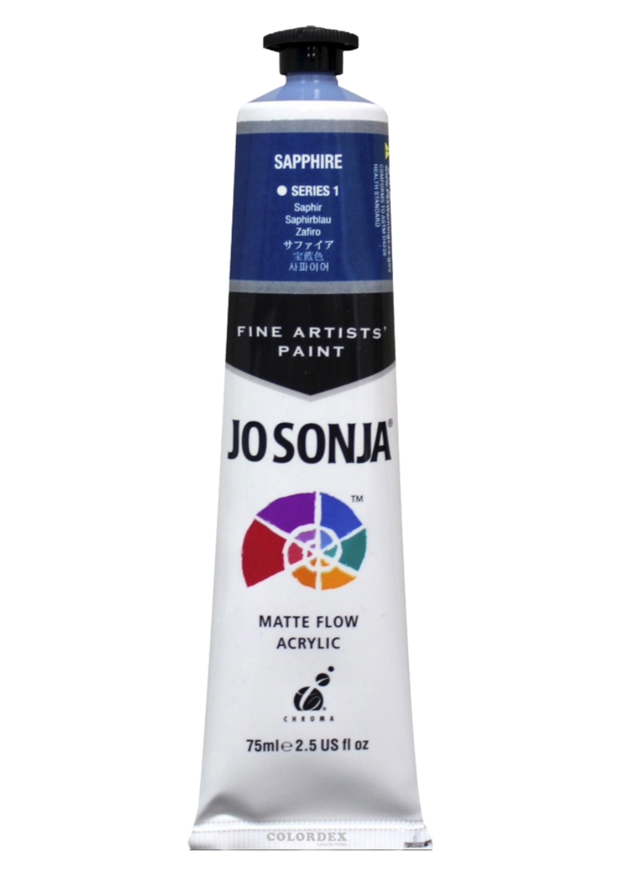 조소냐아크릴물감 75ml S1-131번 Sapphire 사파이어