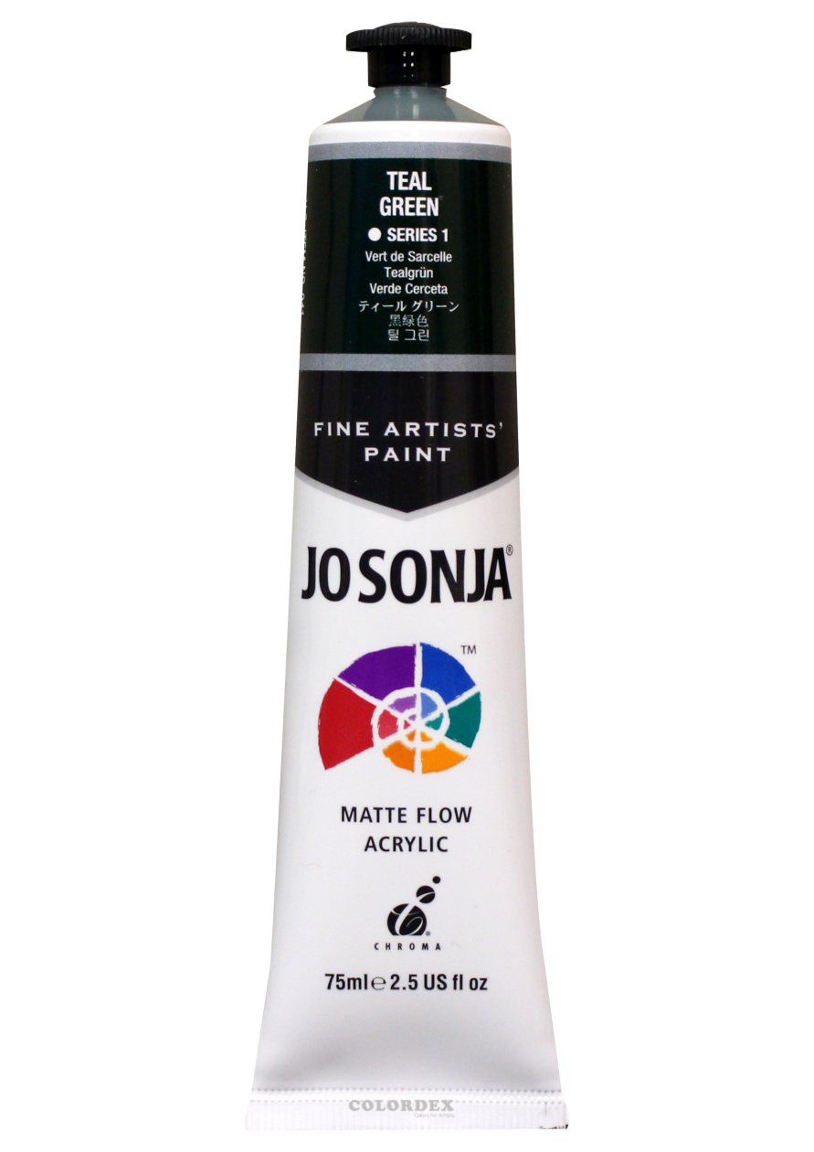 조소냐아크릴물감 75ml S1-134번 Teal Green 틸 그린