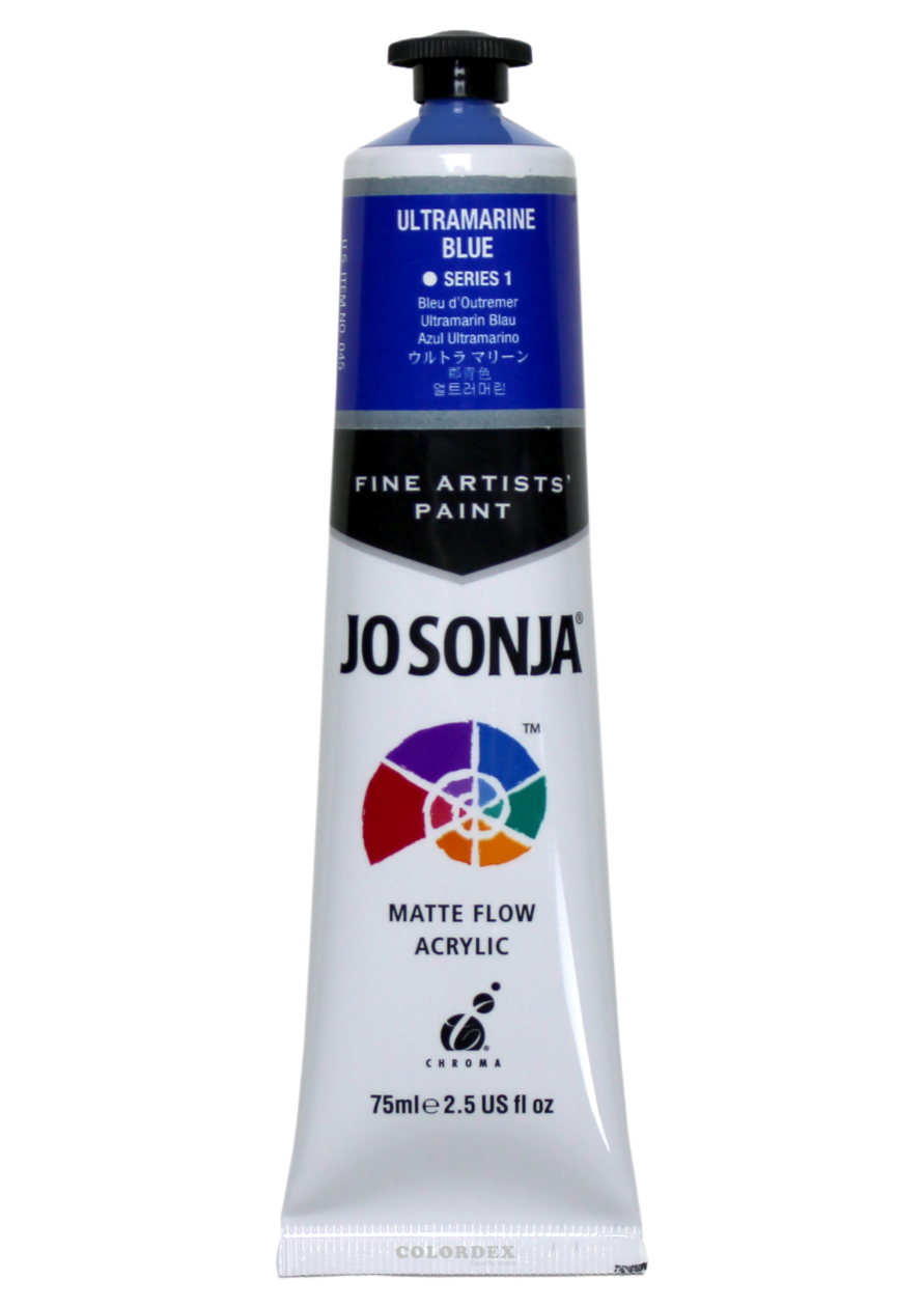 조소냐아크릴물감 75ml S1-136번 ultramarine blue 얼트러머린 블루