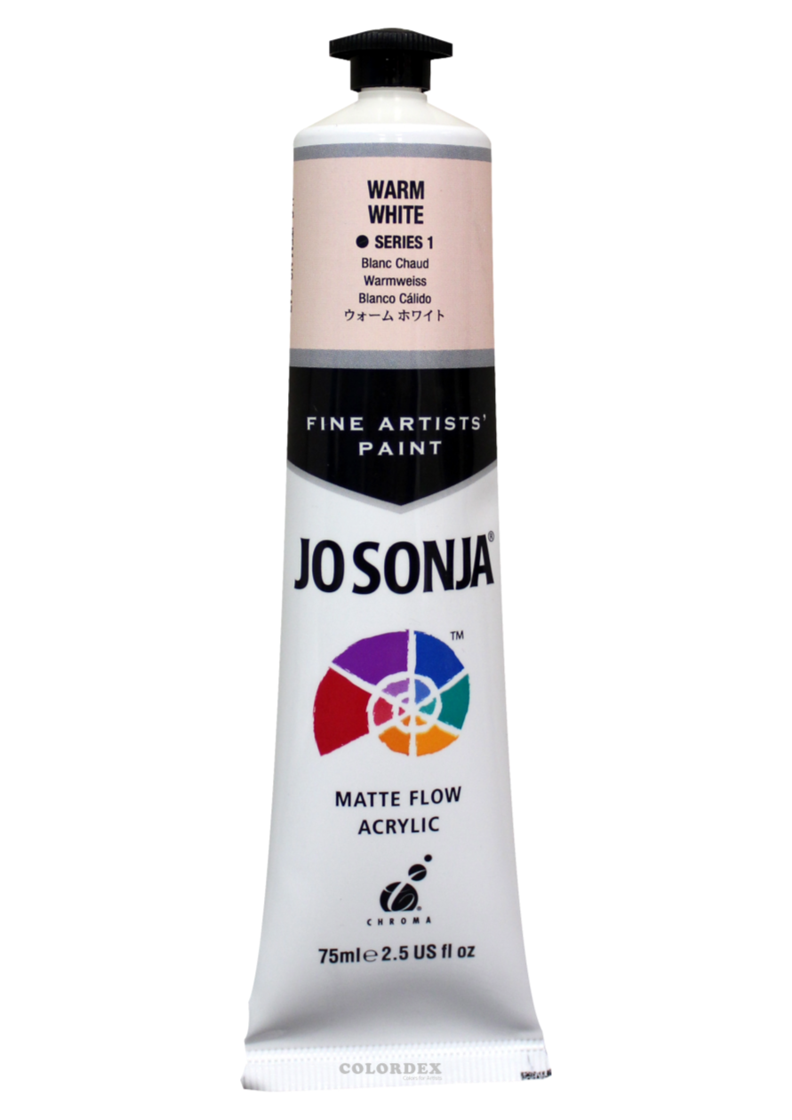 조소냐아크릴물감 75ml S1-138번 Warm White 웜 화이트