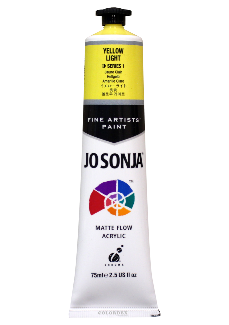 조소냐아크릴물감 75ml S1-139번 Yellow Light 옐로우 라이트