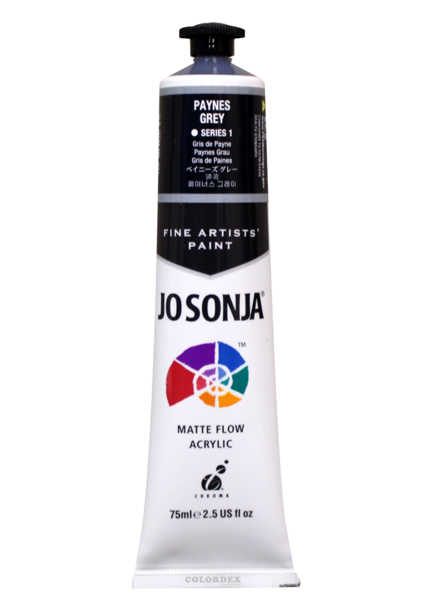 조소냐아크릴물감 75ml S1-607번 Paynes Grey 페이너스 그레이