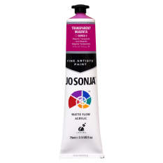 조소냐 아크릴 물감 75ml S3-609번 Trans Magenta 트랜스 마젠타