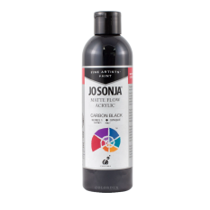 조소냐 아크릴 물감 250ml S1-107번 Carbon Black 카본블랙