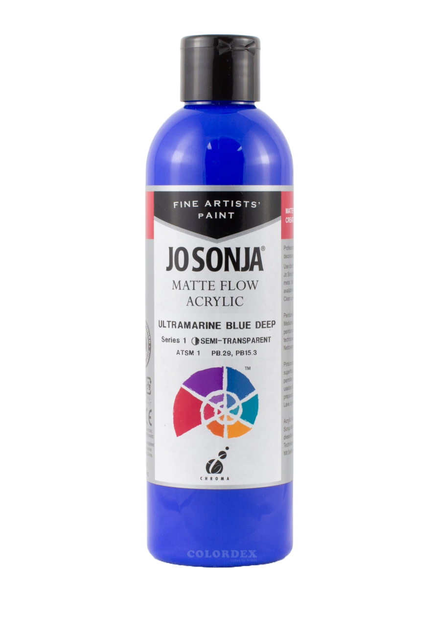 조소냐아크릴물감 250ml S1-610번 Ultra Blue Deep 울트러머린 블루 딥