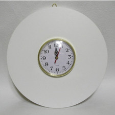 알시계110mm금색원형알시계판/30cm(A급)흰색/조립해서 보내드립니다