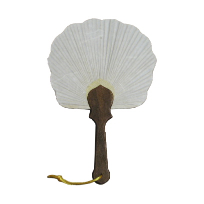 매화부채/한지/19cm