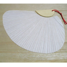 한지부채조가비(28.5cm*20cm)