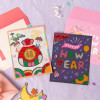 새해 포일아트 카드/해피뉴이어