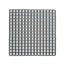 검정 비즈발 1봉지10개 (약10.5x10.5cm)