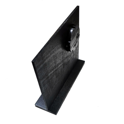 자개공예 반제품 검정(블랙)6.5cm탁상시계