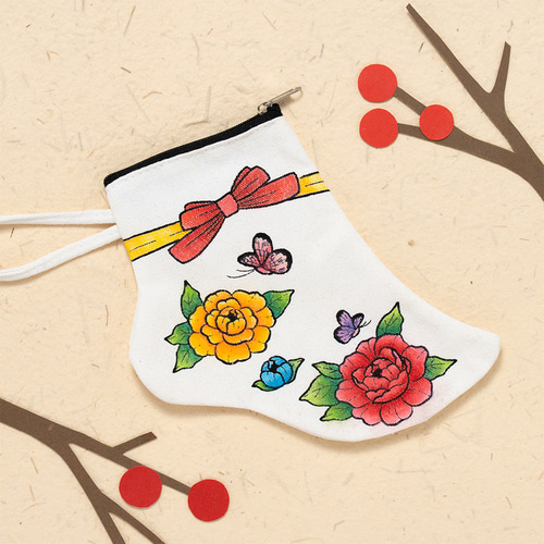 민화샵 설날만들기 전통 버선 양말 4종