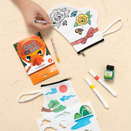 민화샵 설날만들기 전통 버선 양말 4종